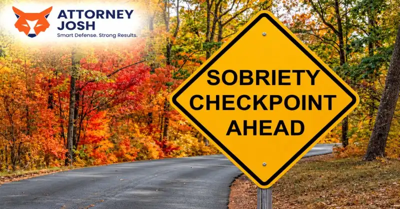 Autumn Sobriety Checkpoint Ahead